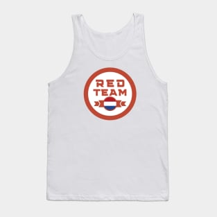 Cybersecurity Red Team Netherlands Gamification Badge CTF Tank Top